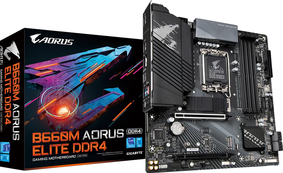 Gigabyte B660M AORUS ELITE DDR4 (Rev. 1.x)